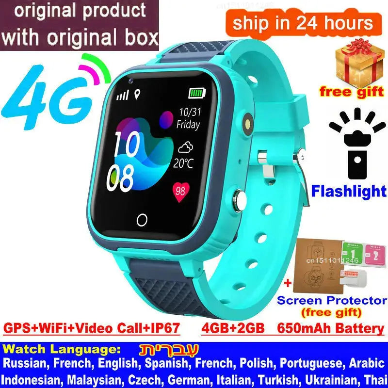 LT21 4G Kids Smart Watch - TechGene