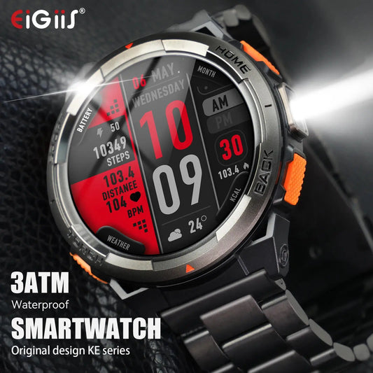 "EIGIIS KE5 2024 3ATM Waterproof Sports Watch" TechGene