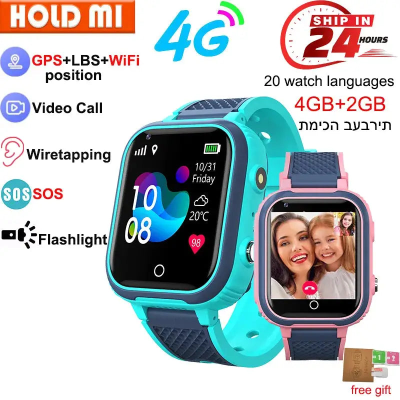 LT21 4G Kids Smart Watch - TechGene