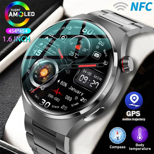 HUAWEI GT4 Pro GPS NFC Smart Watch Men