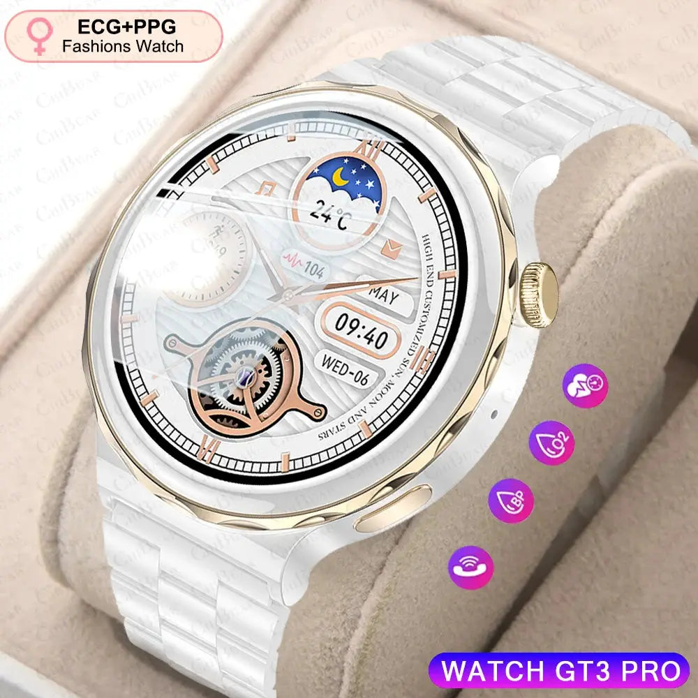 "2024 Women's AMOLED Smart Fitness Watch" TechGene