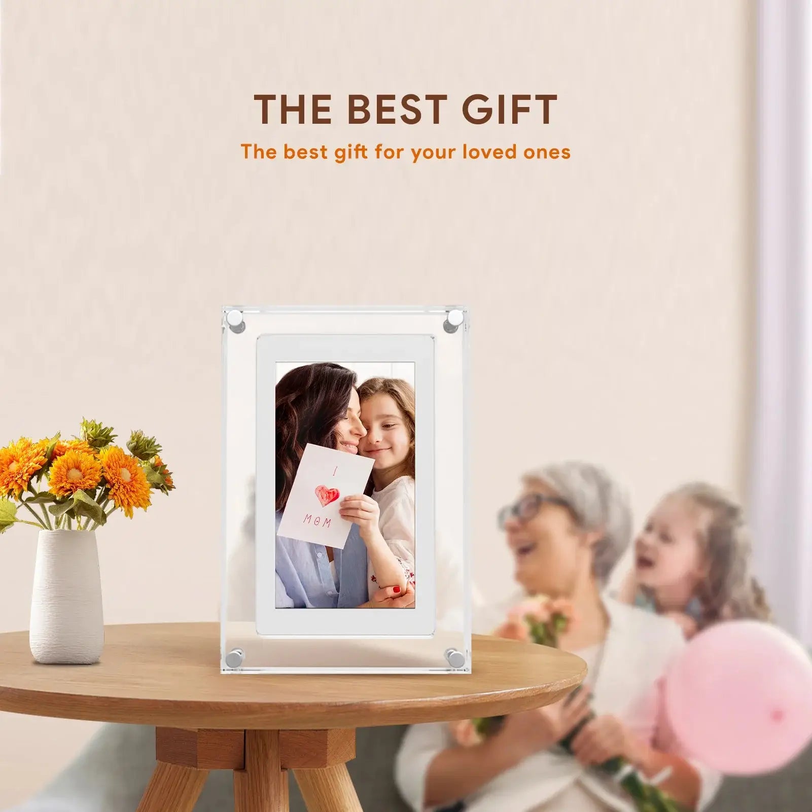 "5'' Acrylic Digital Photo Frame TechGene