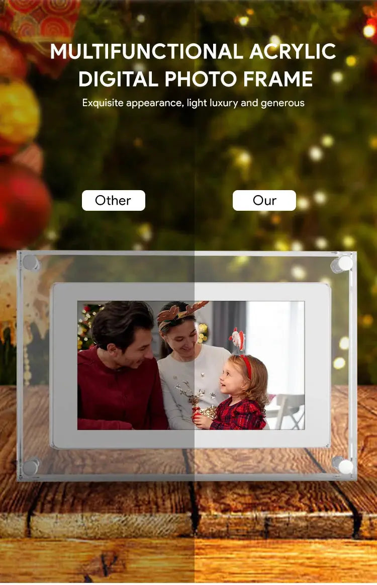 "5'' Acrylic Digital Photo Frame TechGene