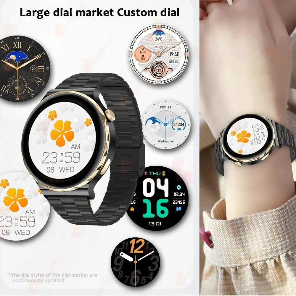 "2024 Women's AMOLED Smart Fitness Watch" TechGene