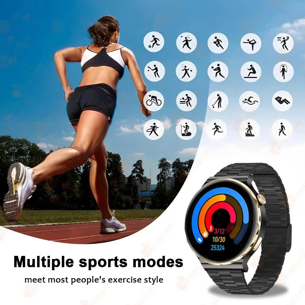 "2024 Women's AMOLED Smart Fitness Watch" TechGene