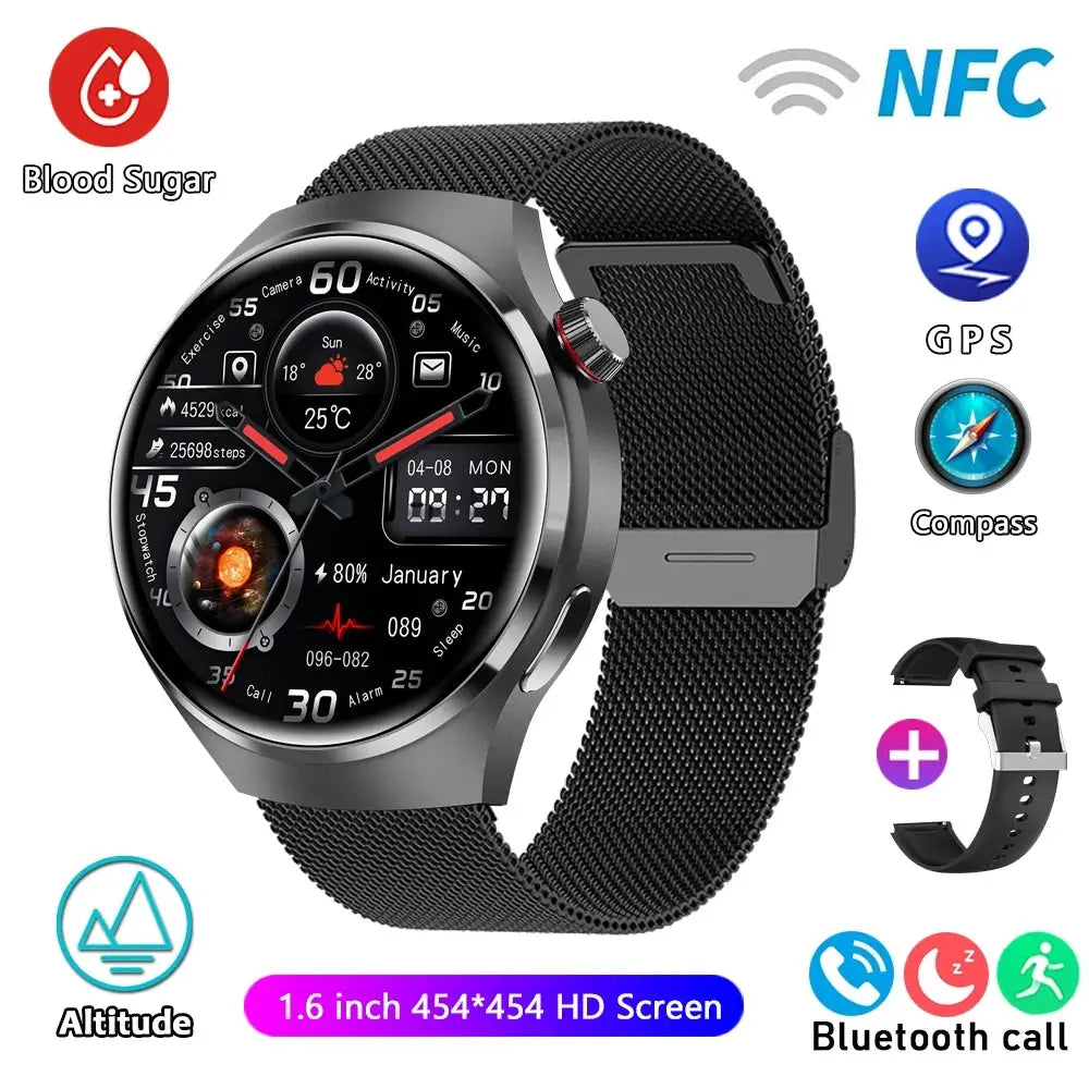 HUAWEI GT4 Pro GPS NFC Smart Watch Men